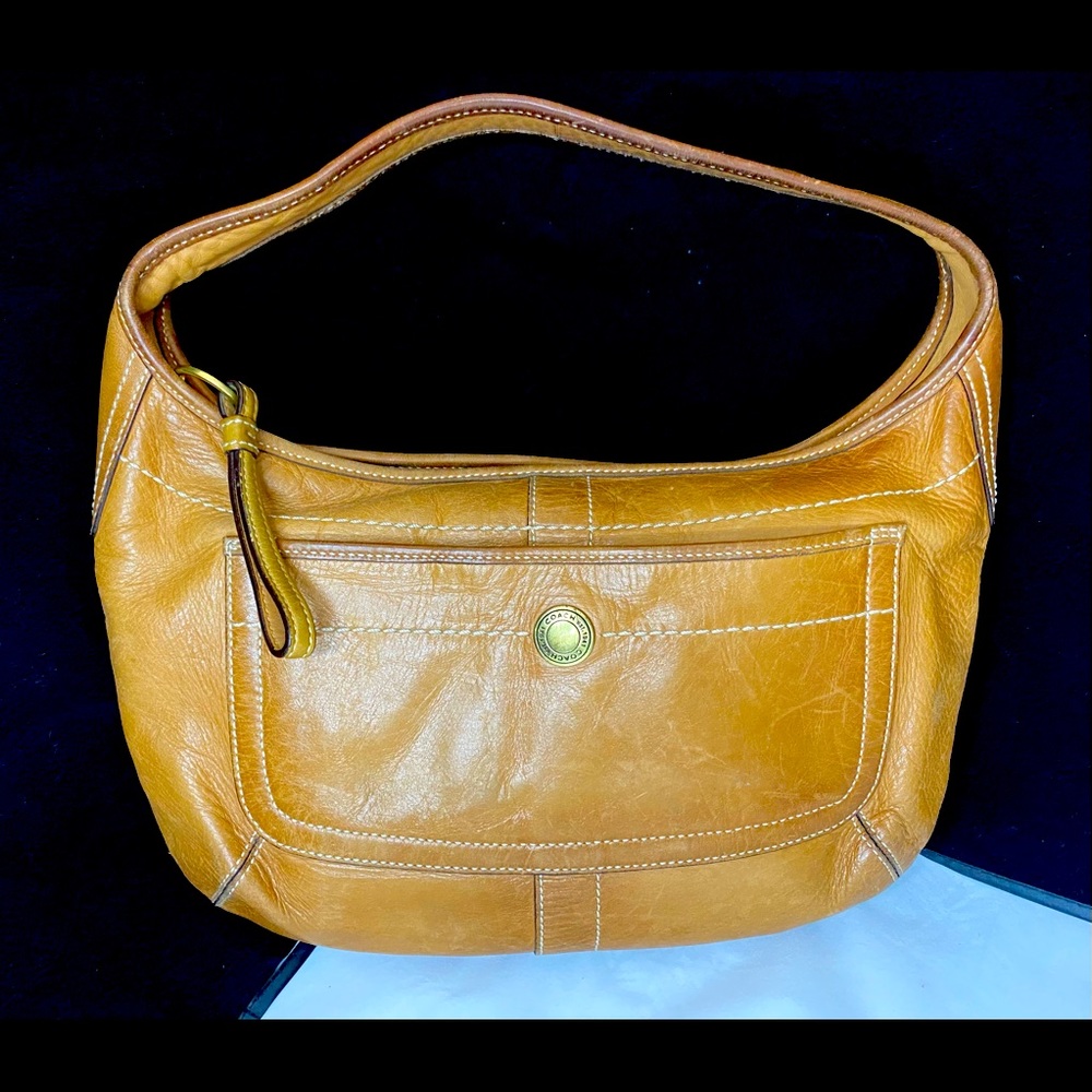 Coach Ergo Leather Shoulder Bag